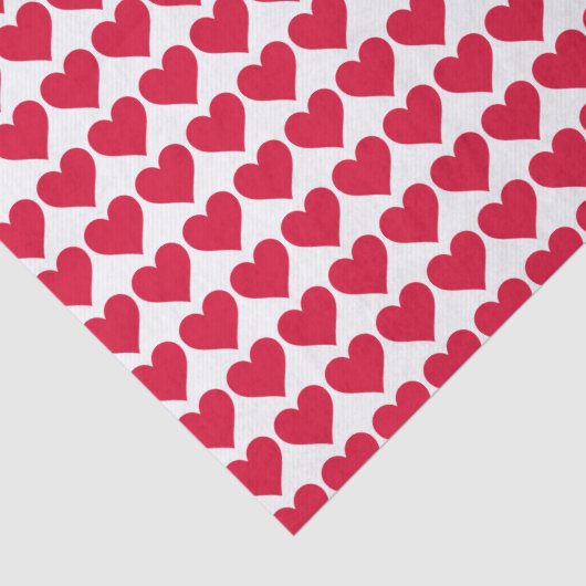 "Viele Herzen" Seidenpapier (Detail)