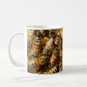 Viele Honigbienen Kaffeetasse (Links)
