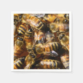 Viele Honigbienen Serviette (Vorderseite)