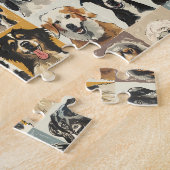 Viele Hunde Puzzle (Seite)