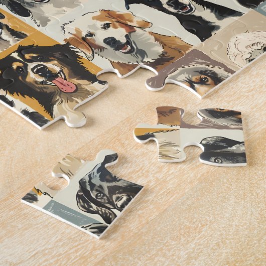 Viele Hunde Puzzle (Seite)