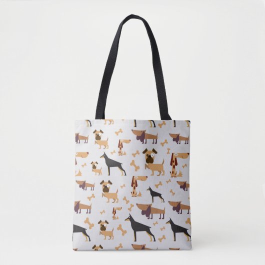 Viele Hunde Tasche (Vorderseite)