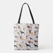 Viele Hunde Tasche (Rückseite)