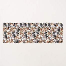 Viele Hunde Yoga Mat Yogamatte