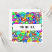 Viele Hundeschalter drucken auf der ganzen Karte (Vorderseite/Rückseite Beispiel)