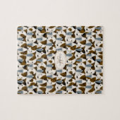 Viele Jack Russell Terriers niedliches Hundsmuster Puzzle (Horizontal)