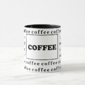 Viele Kaffee Tasse (Zentrum)