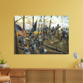 Viele Kämpfe heute von Keith Rocco Leinwanddruck (Insitu (Wohnzimmer))