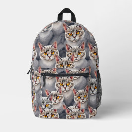 Viele Katzen drucken Nähtasche Bedruckter Rucksack