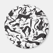 Viele Katzen Magnet (Vorne)