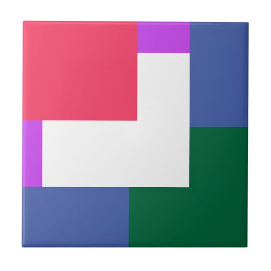 Viele Keramiken Tile, klein (4,25" x 4,25") Fliese (Vorderseite)