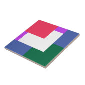 Viele Keramiken Tile, klein (4,25" x 4,25") Fliese (Seite)