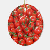 Viele Kirschtomaten Keramik Ornament (Links)