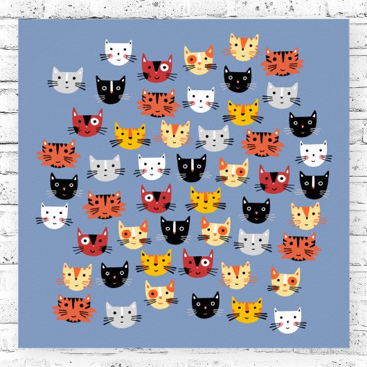 Viele Kitty Cats Poster