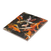 Viele Koi-Karpfen-Multicolor Fliese (Seite)