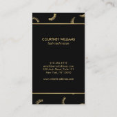 Viele Lashes Lash Salon Black/Gold Termin (Rückseite)