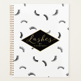 Viele Lashes Muster Salon Terminkalender Buch Planer