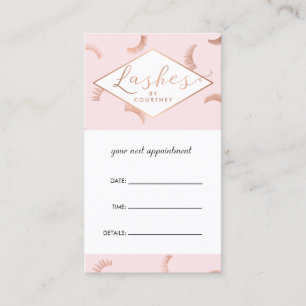 Viele Lashes Salon Pink/Rose Gold Termin