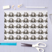 Viele Lazy Pandas Seidenpapier (Handwerk)