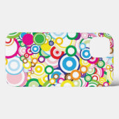 Viele lebendige Kreise Case-Mate iPhone Hülle (Rückseite (Horizontal))