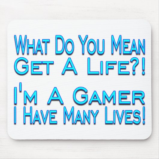 Viele LebenGamer Mousepad (Vorne)