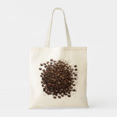 Viele leckere Kaffeebohnen Tragetasche (Rückseite)