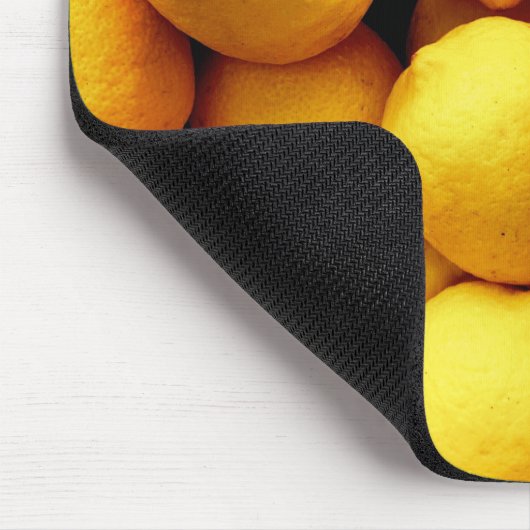Viele Lemons farbenfroh Mousepad (Ecke)
