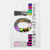 Viele Lieben Küchentücher (Vertikal)