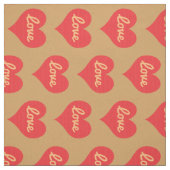 Viele Lieben Muster Stoff (Muster)