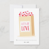 Viele Lieben-Tageskarte Einladung (Vorderseite)