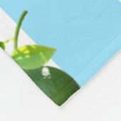 Viele Limone Fleecedecke (Ecke)