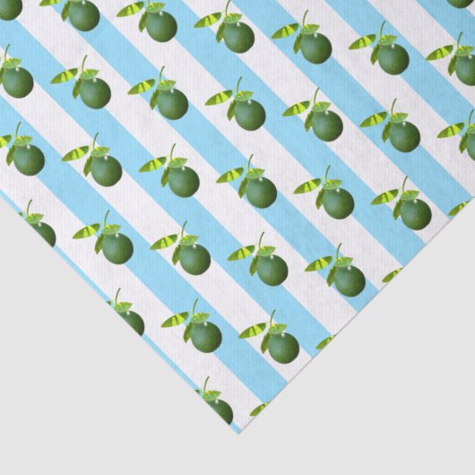 Viele Limone Seidenpapier (Detail)