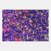 Viele Lupine-Petale Geschenkpapier Set (Vorderseite 2)