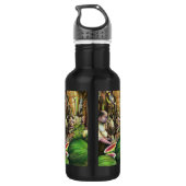 Viele Männer, viele Melonen, Budapest Edelstahlflasche (Rückseite)