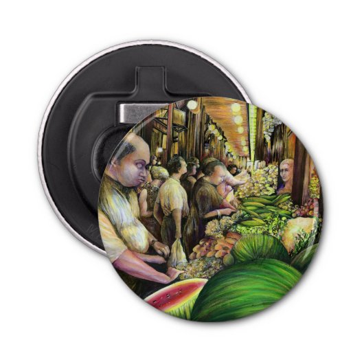 Viele Männer, viele Melonen, Budapest Flaschenöffner (Vorderseite)