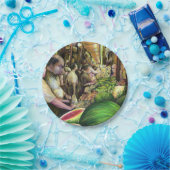 Viele Männer, viele Melonen, Budapest Pappteller (Party)