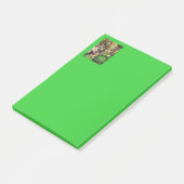 Viele Männer, viele Melonen, Budapest Post-it Klebezettel (angewinkelt)