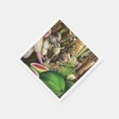 Viele Männer, viele Melonen, Budapest Serviette (Ecke)