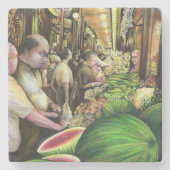 Viele Männer, viele Melonen, Budapest Steinuntersetzer (Vorderseite)