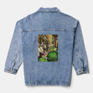 Viele Männer, viele Melonen Jeansjacke