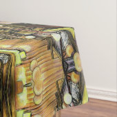 Viele Männer, viele Melonen Tischdecke (Beispiel)