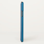 Viele mehrfarbige Streifen in blau Case-Mate iPhone Hülle (Hinten/Rechts)