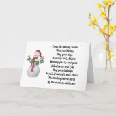 VIELE MÖGLICHKEITEN, EINEN KLEINEN CHRISTMAS ZU WÜ KARTE (Gelbe Blume)