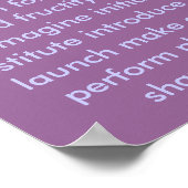 Viele Möglichkeiten zur Erstellung Poster (Ecke)