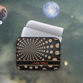 Viele Mondschläfer mit Namen oder Initialen Laptopschutzhülle