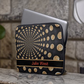 Viele Mondschläfer mit Namen oder Initialen Laptopschutzhülle