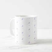 Viele Monogramme mit einem benutzerdefinierten Ext Kaffeetasse (Vorderseite Links)