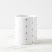 Viele Monogramme mit einem benutzerdefinierten Ext Kaffeetasse (Mittel)