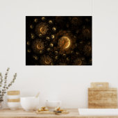 Viele Moons Poster (Küche)