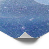 Viele Moos drucken Poster (Ecke)